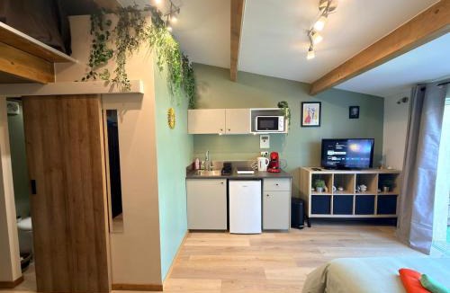 Mudaison Apartment | Studio avec jardin privé et parking gratuit