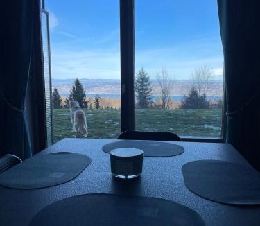 Thollon-les-Memises Apartment | Studio Bleuets du Léman vue sur lac