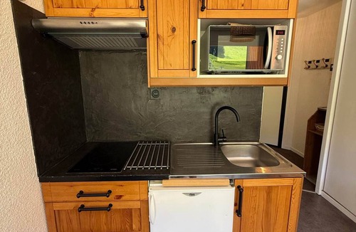 Prapoutel Apartment | Studio cabin 24m² at the foot of the slopes with balcony