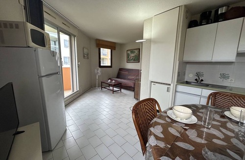 Saint-Cyprien Plage Apartment | Studio cabin 4 pers, pool, parking, near beach, St Cyprien