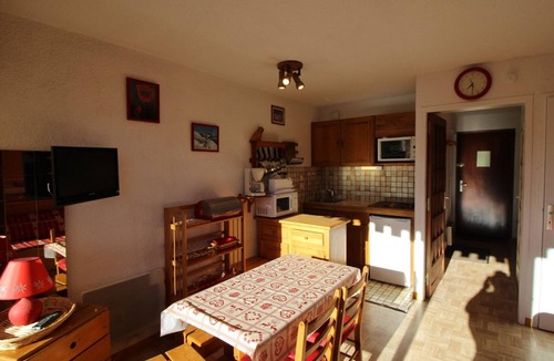 Auris Apartment | Studio cabin 4 pers, ski-in/ski-out, south view