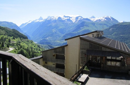Auris Apartment | Studio cabin 4 pers, ski-in/ski-out, south view