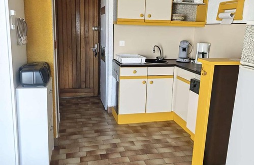 Le Barcares Apartment | Studio cabine, animaux acceptés - Vue montagne - FR-1-195-125