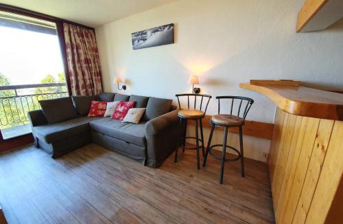 Arc-2000 Apartment | Studio cabine rénové 30m², Les Arcs 2000, capacité 4 personnes, balcon - FR-1-346-574
