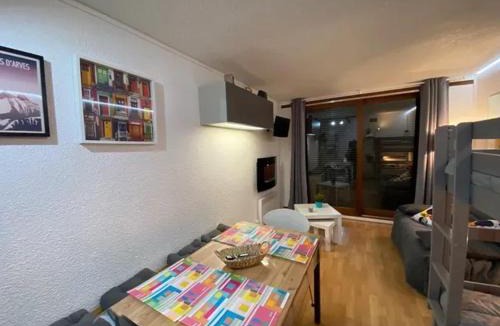 Le Corbier Apartment | Studio chaleureux à Villarembert, 22 m², proche des pistes
