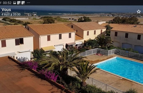 Saint-Hippolyte Apartment | Studio Classé ue mer Face à la Plage Cœur de Station