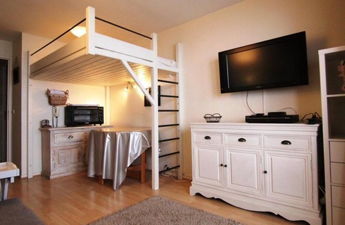 Jeux Apartment | Studio cosy 4 pers avec balcon exposé sud, proche commerces et pistes, quartier des Jeux - FR-1-405-86