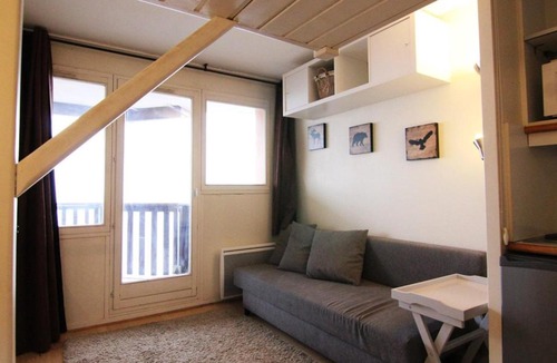 Jeux Apartment | Studio cosy 4 pers avec balcon exposé sud, proche commerces et pistes, quartier des Jeux - FR-1-405-86