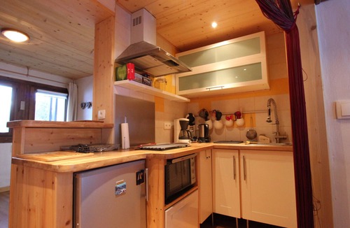 Champagny-en-Vanoise Apartment | Studio for 4 near Champagny center
