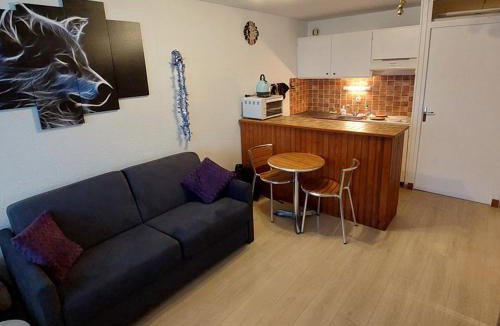 Pra Loup Apartment | Studio moderne à Pra-Loup avec balcon et confort familier - FR-1-165A-167