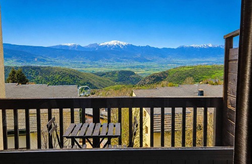 Font-Romeu-Odeillo-Via Apartment | Studio with panoramic mountain view - 2 guests
