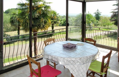 Altillac House | Stunning private villa for 6 guests with WIFI, TV, terrace, pets allowed and panoramic view