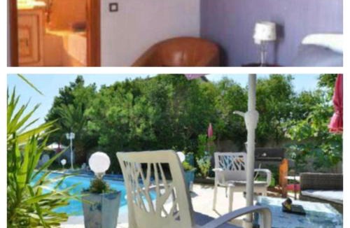 Perols House | SUITE-Junior -Villa HÉLÈNE - Montpellier Sud - aéroport- PISCINE Privée-2mn des plages