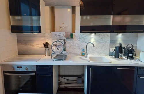 Aurillac Apartment | Sunny apartment with balcony near train station, hospital, Prisme.
