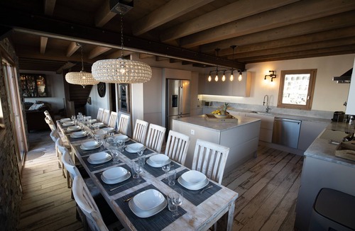Vallandry Ski Chalet | Superb ski in ski out chalet with 8 bedrooms