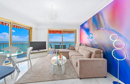 Roquebrune-Cap-Martin Apartment | Superbe 3 pièces vue mer, climatisation, balcon