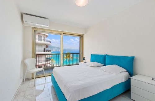 Roquebrune-Cap-Martin Apartment | Superbe 3 pièces vue mer, climatisation, balcon
