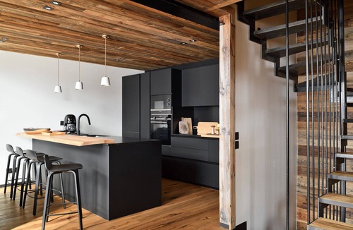 Mont-de-Lans Condo | Superbe appartement style chalet + sauna privé