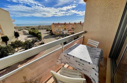 Le Barcares Apartment | T2+cabine, clim, parking privé, 4 pers, Le Barcarès - FR-1-81-430