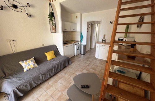Le Barcares Apartment | T2 + Mezzanine, 6 pers, Terrace, BBQ, Close to the beach