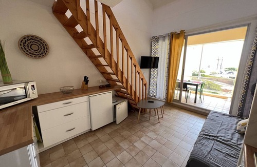 Le Barcares Apartment | T2 + Mezzanine, 6 pers, Terrace, BBQ, Close to the beach