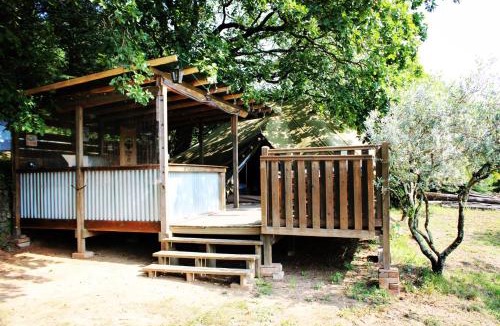 Anduze Other | TENTE HERISSON BOHEME 4 PERSONNES Camping Lou cantou Cévenol