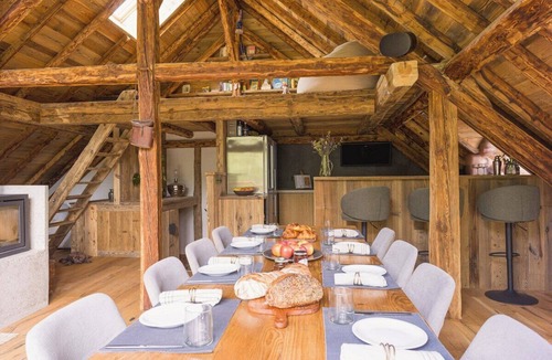 Forville Ski Chalet | The Haybarn, Serre Chevalier. - The Haybarn, Serre Chevalier.