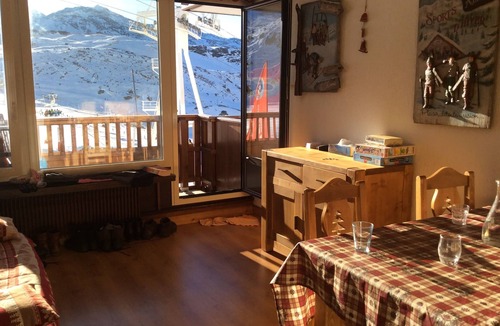 Val-Thorens Apartment | VAL THORENS - apartment on the snow front, south-facing, 4 persons, quiet location - Roc de Péclet