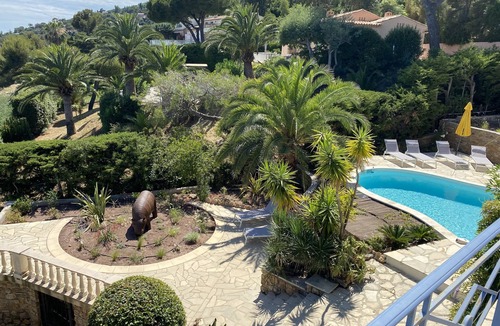 Les Issambres Villa | VILLA 4*Lou Mistralou, MERà300m,PiscT°,clim,WF,6Ch,2à16 P
