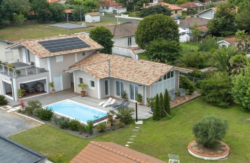 Ondres House | Villa Architecteure Bois à 1500 Océan, au Calme , Entre Biarritz et Hossegor