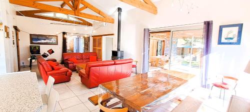 Sanguinet House | Villa de charme Spa Billard et Jardin clos arboré