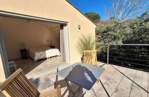 Preconil Villa | Villa LE CAILLOU, PMR, air-conditioned, heated pool, not overlooked