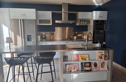 Vernet-les-Bains House | Villa les Roses, 4 stars, haven of peace with view, garage, enclosed garden.