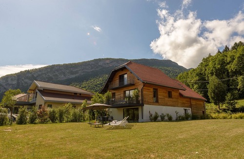Saint-Jorioz Villa | Villa Panoramiqua - Vue 180° sur le Lac d'Annecy et les montagnes