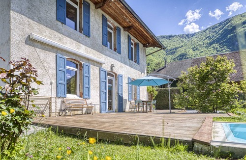 Verthier House | Villa Rustique Barjaque - avec Piscine
