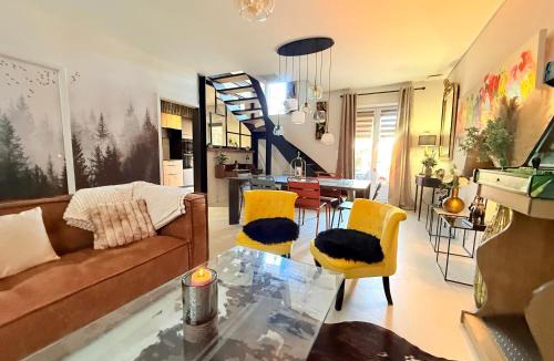 Brive-la-Gaillarde House | Villa Sirey & SPA - Jacuzzi & Sauna privatifs - 4 étoiles - 6 pers