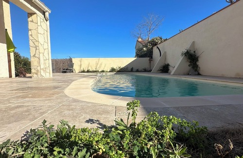Villelongue-dels-Monts House | Villa Spacieuse Proche de Plage, Montagne, Village Piscine Privée, Jardin, vue