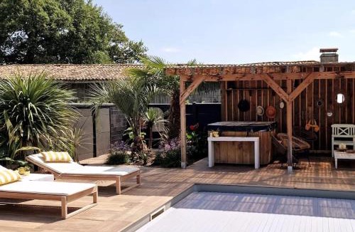 Mios Villa | Villa spacieuse avec piscine à Mios