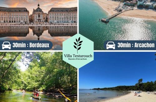 Mios Villa | Villa Testarouch - Proche Bordeaux & Arcachon