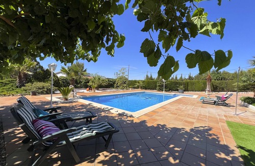 Sant Jaume dels Domenys Villa | Villa Torreón - Gran piscina y jardín, Comedor exterior, Barbacoa