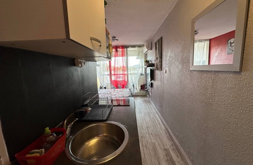 Naturist Village Apartment | Village naturiste - Port-Soleil/Studio level 2 harbor view