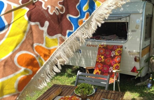 Voiron House | Vintage Caravan: Experience a Time Capsule in the Chartreuse Mountains