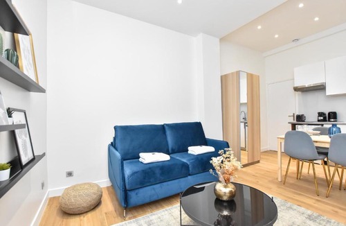 Quartier du Faubourg-Montmartre Apartment | Welcoming apartment - 1BR-4P -Grands Boulevards