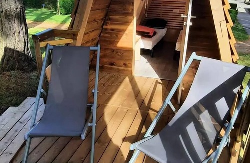 Perros-Guirec Cabin | West Camping - Cabadienne 1 room 2 people Without sanitary facilities
