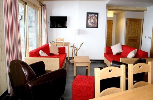 Les Almes Apartment | Wifi, 3rd floor, balcony, tv, ski locker, 92m², Tignes