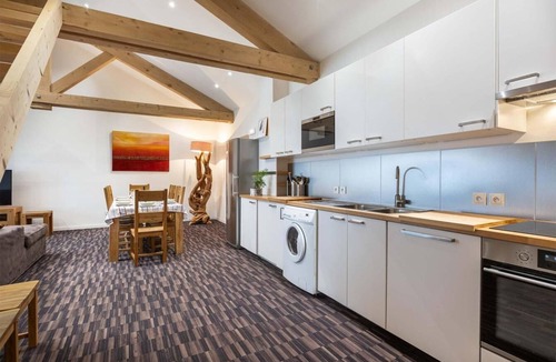 Nancroit Apartment | Wifi, 3rd floor, view valley, terrace, parking, tv, ski locker, 144m², Peisey-Vallandry