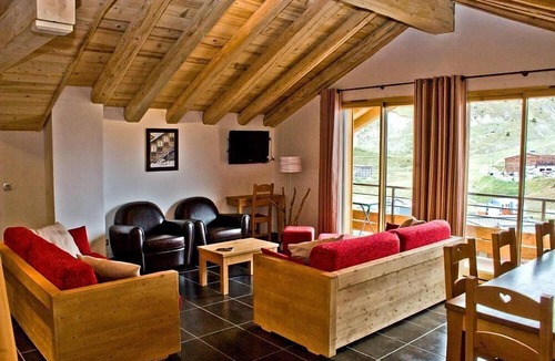 Les Almes Apartment | Wifi, 5th floor, balcony, tv, ski locker, 105m², Tignes