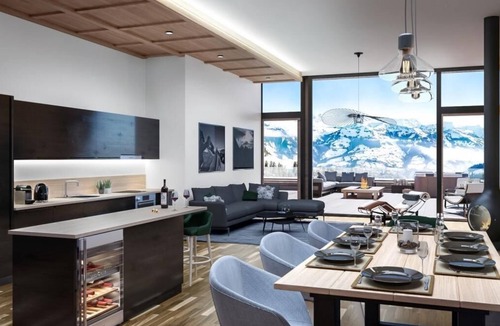 Peisey-Nancroix Apartment | Wifi, sauna, hammam, balcony, parking, ski locker, 87m², Peisey-Vallandry