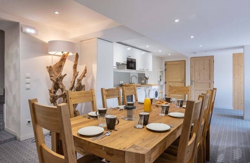 Nancroit Apartment | Wifi, view mountain, terrace, parking, tv, ski locker, 130m², Peisey-Vallandry