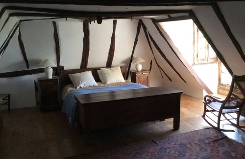Loubressac House | Writer Retreat, Tranquil Stone Farmhouse, Views, Ancient Barns, Rose Garden